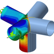 Spatial welded CHS connections