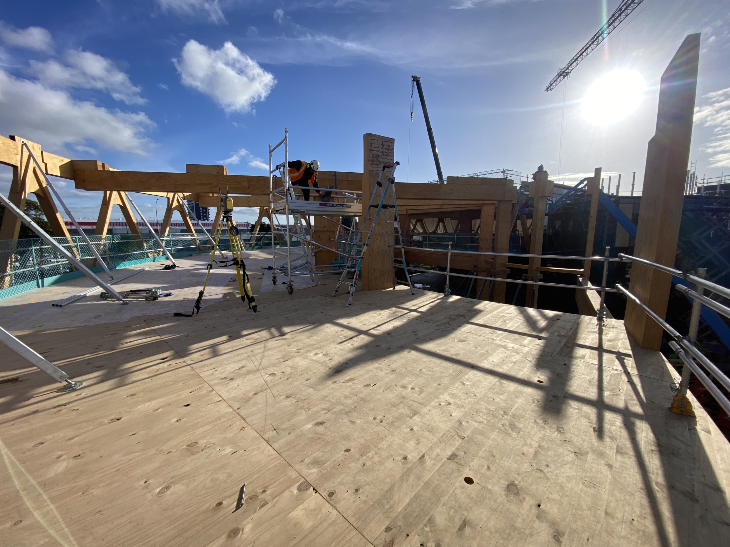 Fisher & Paykel HOME Building . Mass timber construction . Kobe Construction