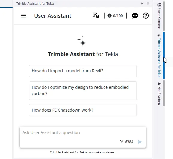 Trimble Assistant for Tekla